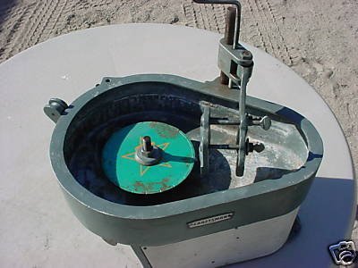 USED CRAFTSMAN 8" FLAT LAP CABBER AND SAW COMBO.