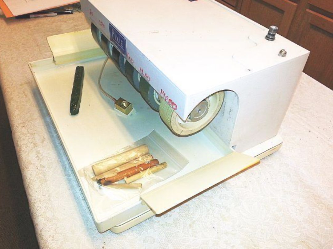 DIAMOND PACIFIC PIXIE GEM MAKER GRINDER POLISHER LAPIDARY CABOCHON MACHINE CABBE - Image 2