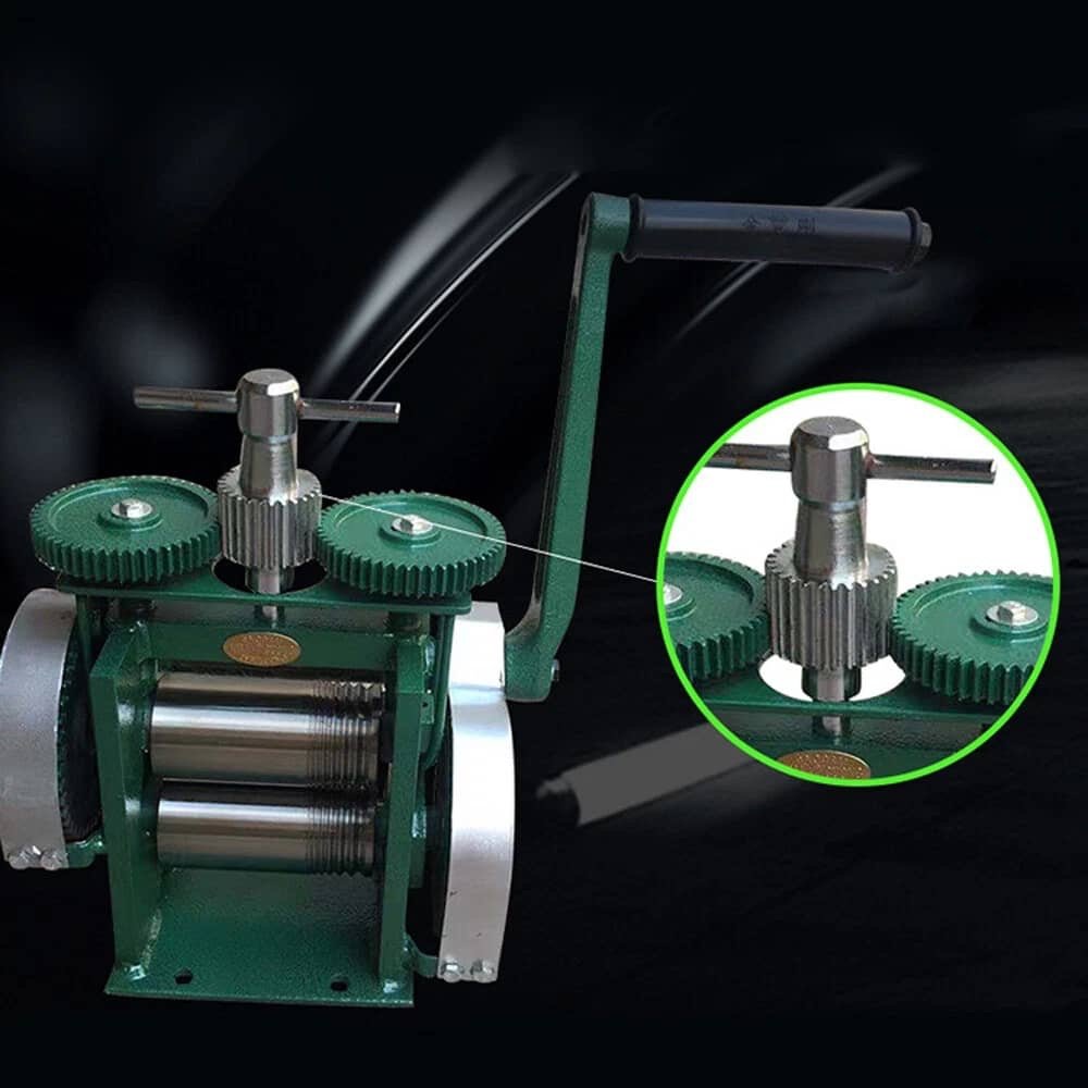 3.3" Jewelry Rolling Mill Machine Manual Roller Combination Rolling Mill 83mm - Image 5