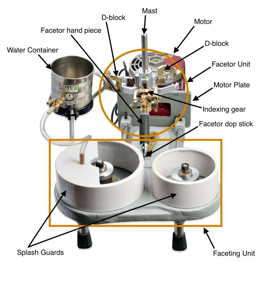 Gem Faceting and Polishing Machine - Image 3