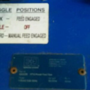 BARRANCA DIAMOND PF10 POWER FEED SlAB/TRIM LAPIDARY SAW - BARELY USED