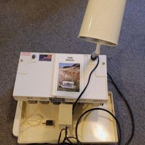 Pixie Gem Maker (portable lapidary machine) by Diamond Pacific Tool
Corporation.