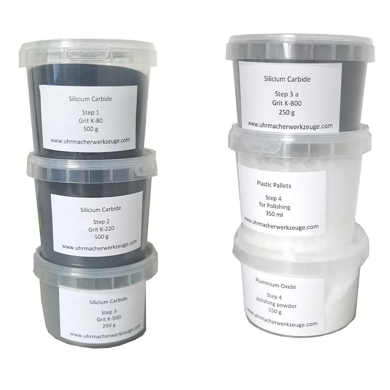 Set for Tumbling stones / Silicon Carbide / Tumbled Stones / Tumbled Stones Powder / Lortone - Image 2