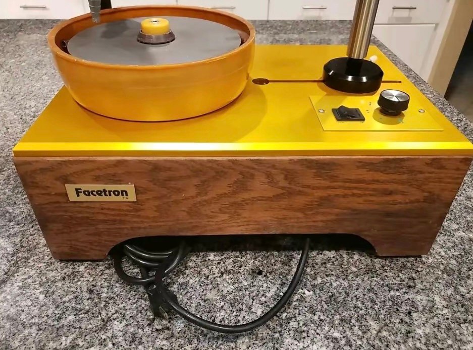 RLE 8" FACETING MACHINE, EXCELLENT USED CONDITION FACETRON FACET - Image 2