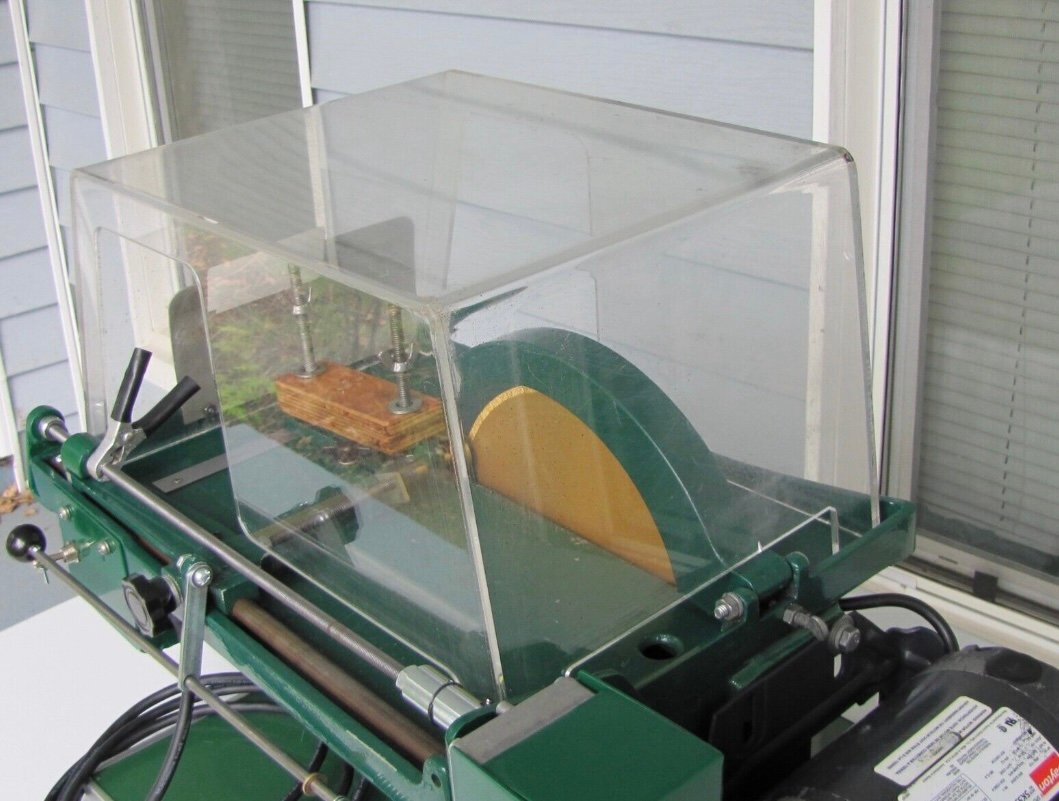 Covington 1510 TRIM SAW - 10"- Includes Hood and New Automatic Power Feed. - Image 3