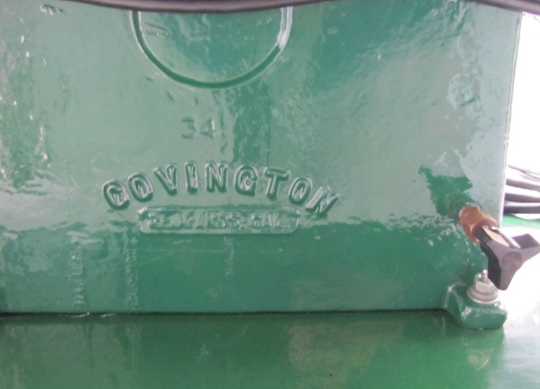 Covington 1510 TRIM SAW - 10"- Includes Hood and New Automatic Power Feed. - Image 7