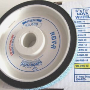 6" NOVA 50,000 GRIT WHEEL, GENUINE DIAMOND PACIFIC for GENIE
