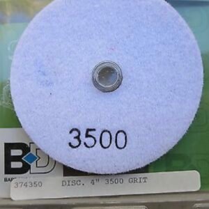 BARRANCA DIAMOND 4"
RESIN POLISHING DISC FOR BD-125 WET POLISHER, 3500 GRIT