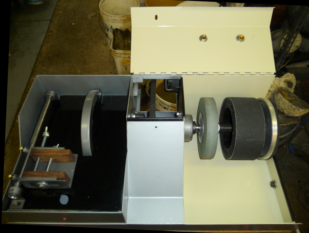 Lortone LUX-6 6 inch Combination lapidary arbor & trim saw