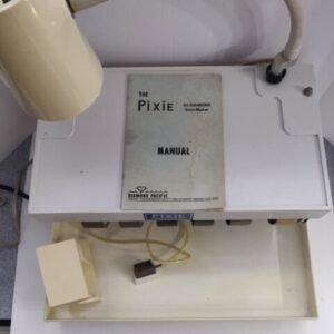DIAMOND PACIFIC PIXIE PORTABLE GEM MAKER 6 WHEEL CABOCHON GRINDER POLISHER +LAMP